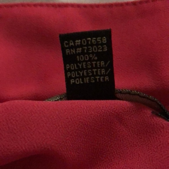 Streetwear society hot pink sleeveless top with a back opening - Picture 8 of 8